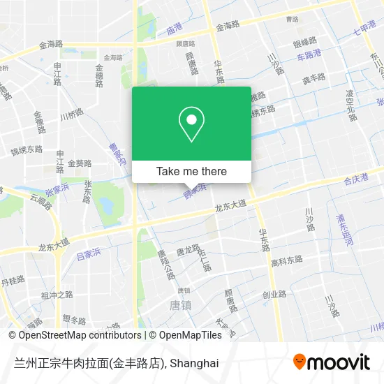 兰州正宗牛肉拉面(金丰路店) map