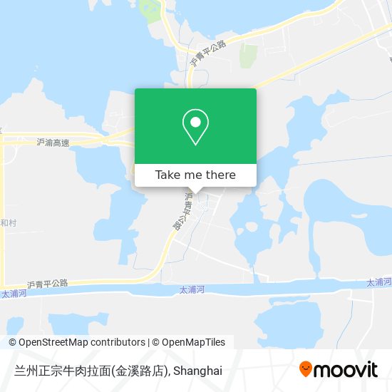 兰州正宗牛肉拉面(金溪路店) map