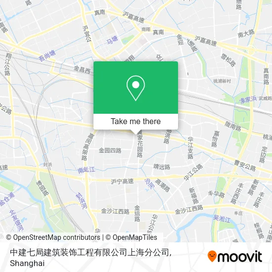 中建七局建筑装饰工程有限公司上海分公司 map