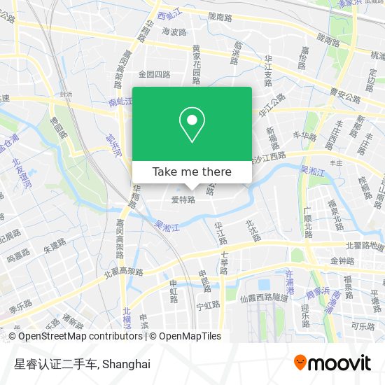 星睿认证二手车 map