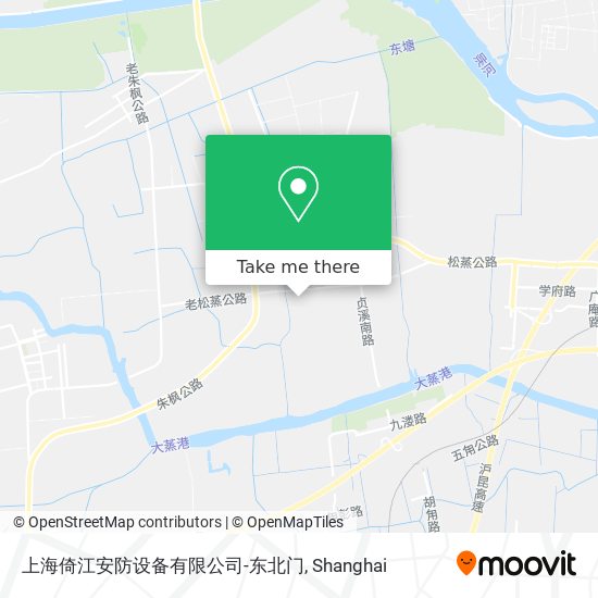 上海倚江安防设备有限公司-东北门 map