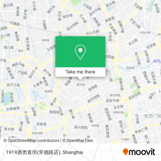 1919酒类直供(常德路店) map