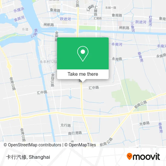 卡行汽修 map