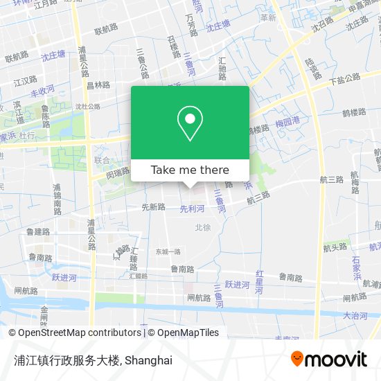 浦江镇行政服务大楼 map