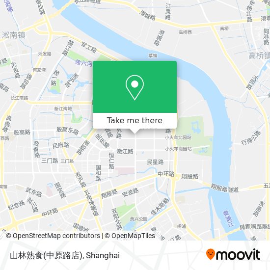 山林熟食(中原路店) map