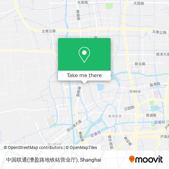 中国联通(漕盈路地铁站营业厅) map