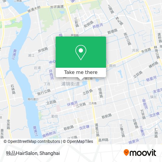 独品HairSalon map