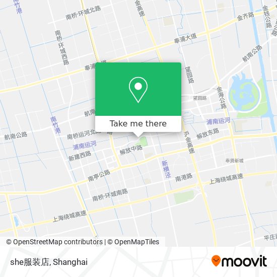 she服装店 map