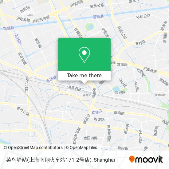 菜鸟驿站(上海南翔火车站171-2号店) map