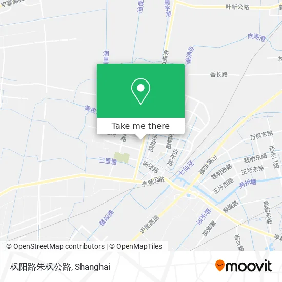 枫阳路朱枫公路 map