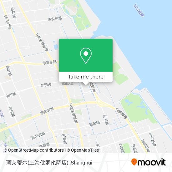 珂莱蒂尔(上海佛罗伦萨店) map