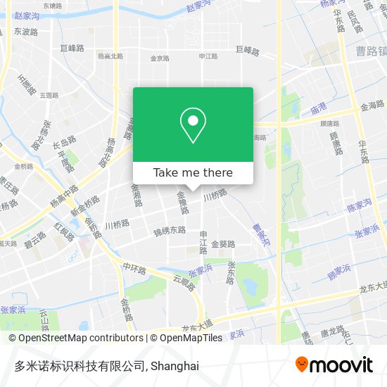 多米诺标识科技有限公司 map