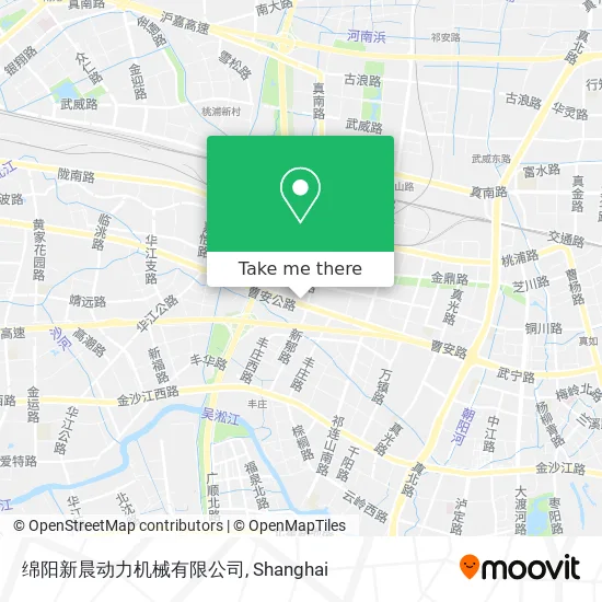 绵阳新晨动力机械有限公司 map