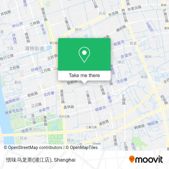 惜味乌龙茶(浦江店) map