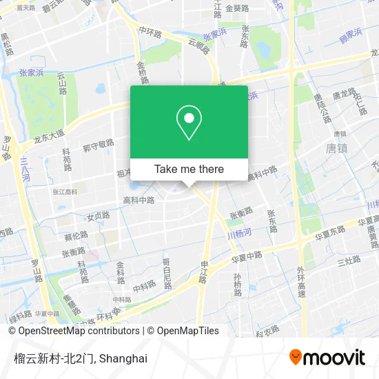 榴云新村-北2门 map