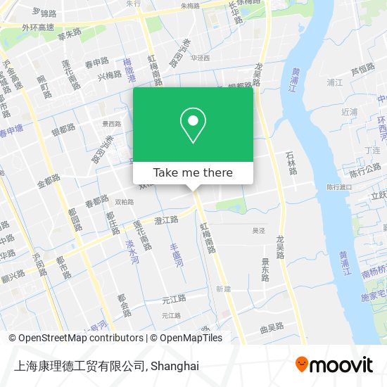 上海康理德工贸有限公司 map