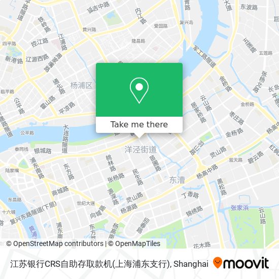 江苏银行CRS自助存取款机(上海浦东支行) map