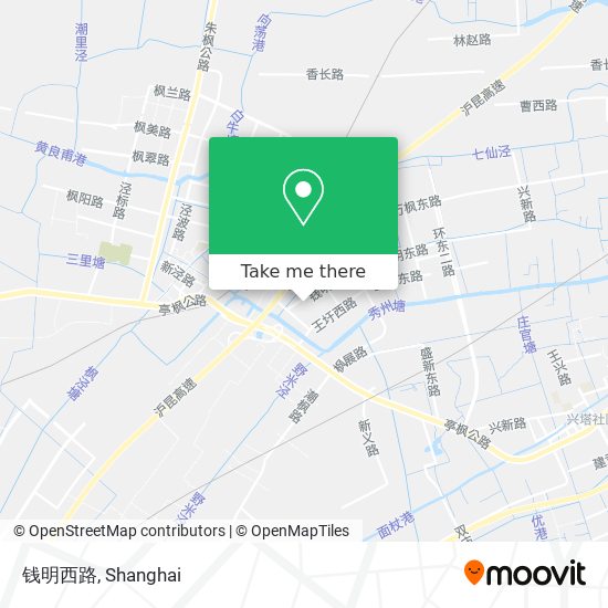 钱明西路 map