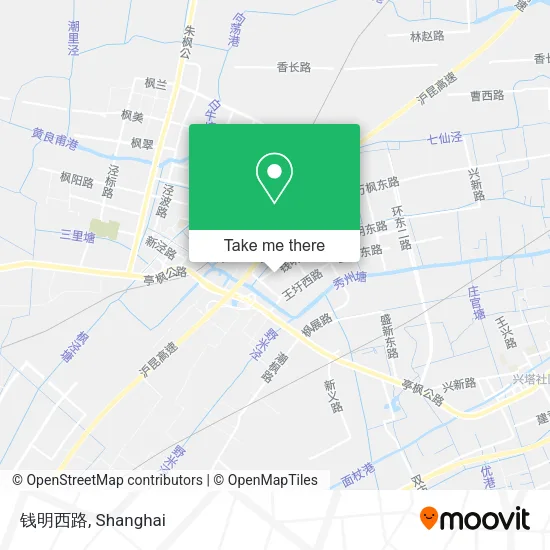 钱明西路 map