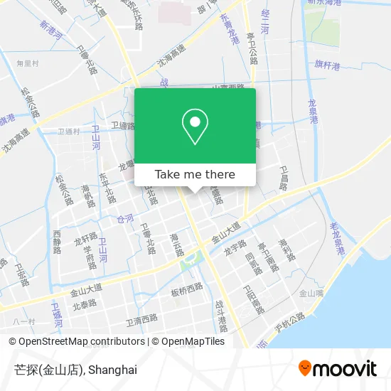 芒探(金山店) map