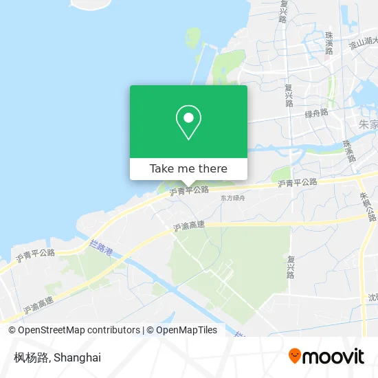枫杨路 map