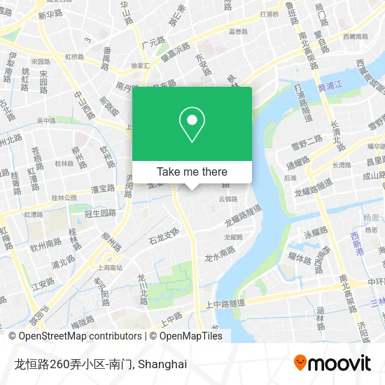 龙恒路260弄小区-南门 map
