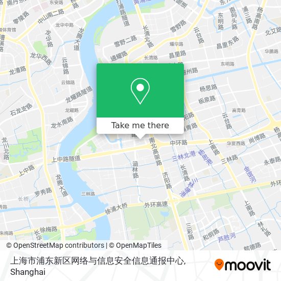 上海市浦东新区网络与信息安全信息通报中心 map