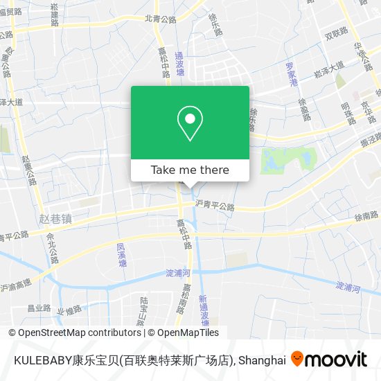 KULEBABY康乐宝贝(百联奥特莱斯广场店) map