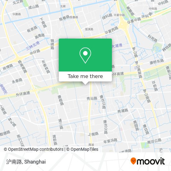 沪南路 map