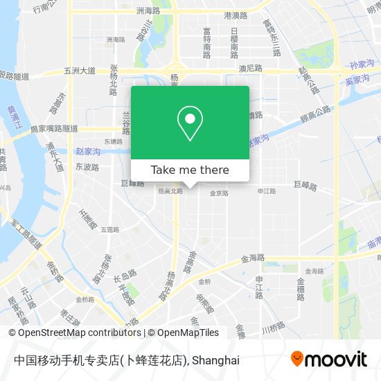 中国移动手机专卖店(卜蜂莲花店) map