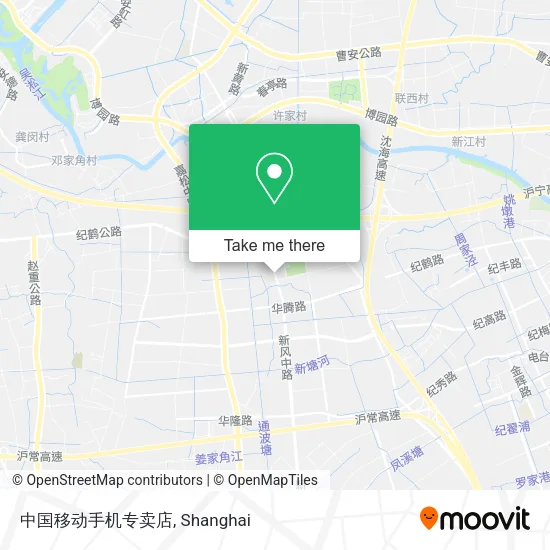 中国移动手机专卖店 map