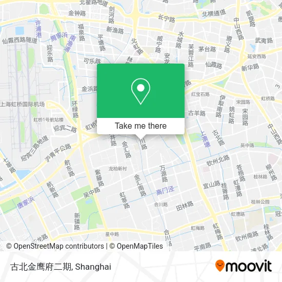 古北金鹰府二期 map