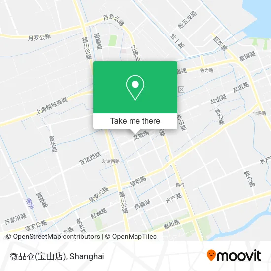 微品仓(宝山店) map