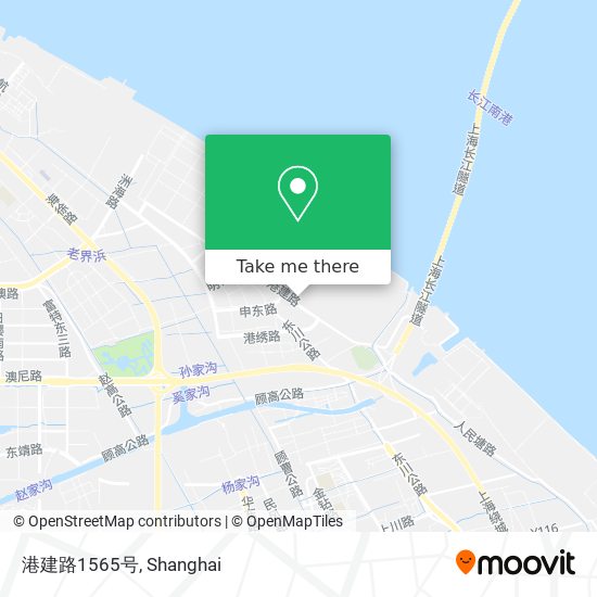 港建路1565号 map