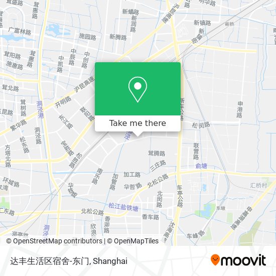 达丰生活区宿舍-东门 map