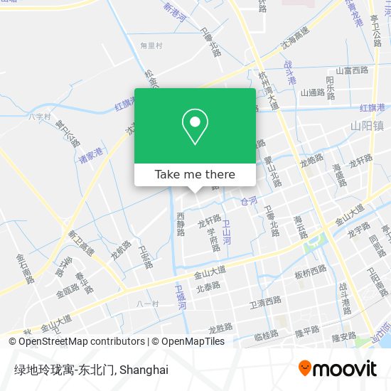 绿地玲珑寓-东北门 map