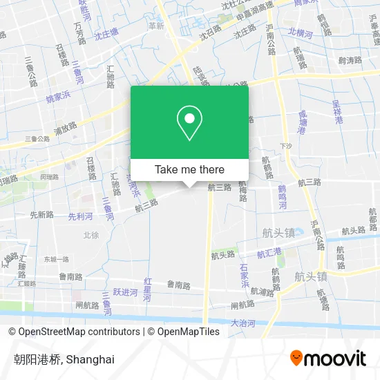 朝阳港桥 map