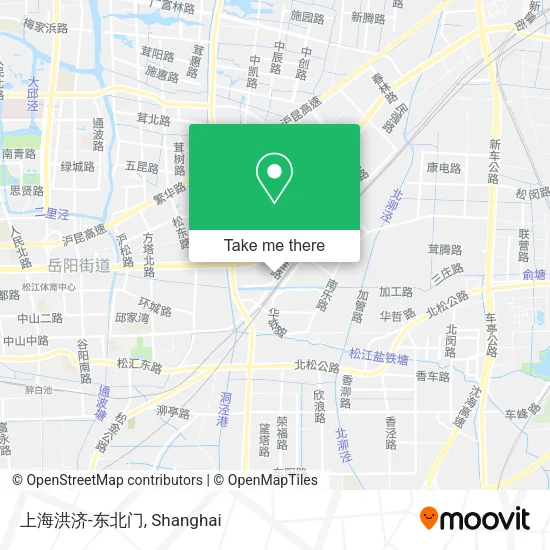 上海洪济-东北门 map