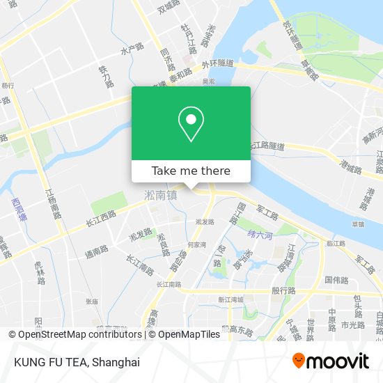 KUNG FU TEA map