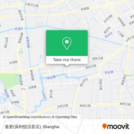 最爱(保利悦活荟店) map