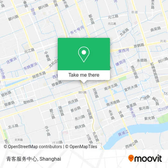 青客服务中心 map
