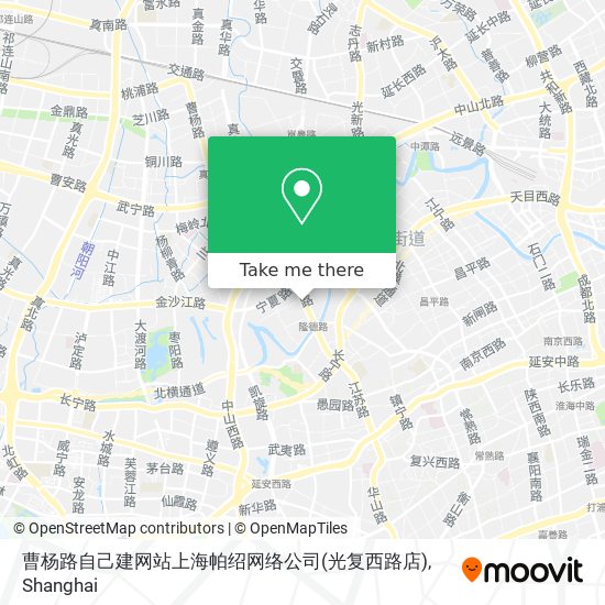 曹杨路自己建网站上海帕绍网络公司(光复西路店) map