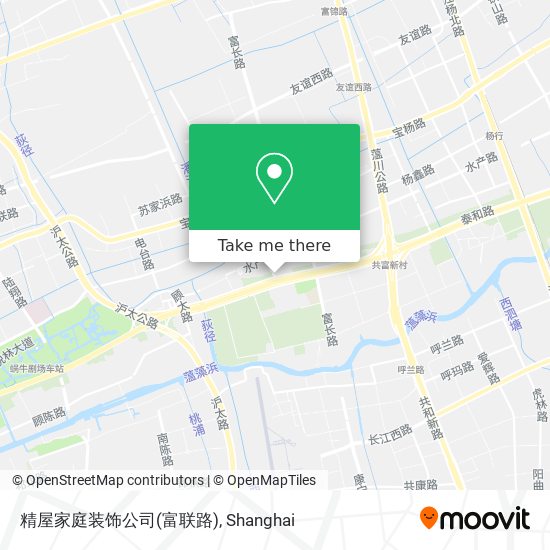 精屋家庭装饰公司(富联路) map