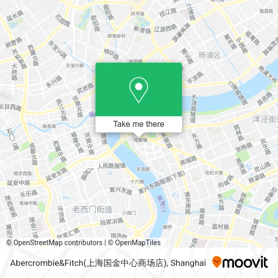 Abercrombie&Fitch(上海国金中心商场店) map