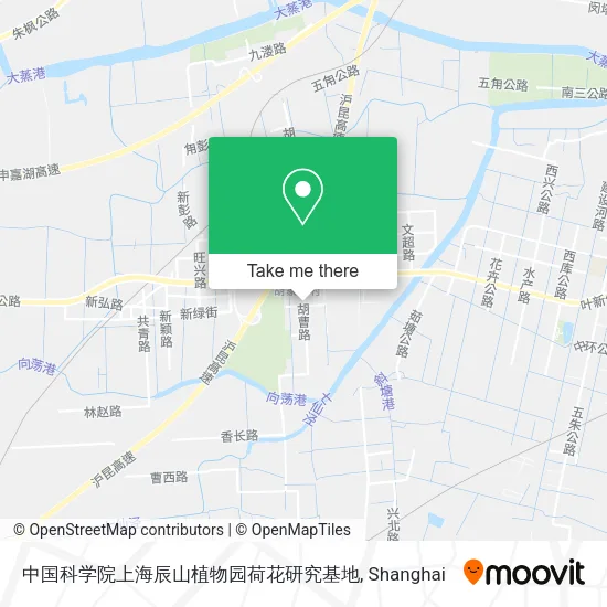 中国科学院上海辰山植物园荷花研究基地 map