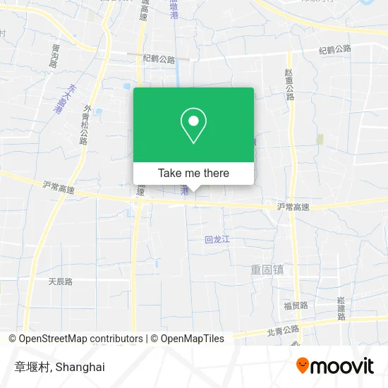章堰村 map