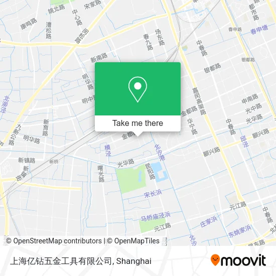 上海亿钻五金工具有限公司 map
