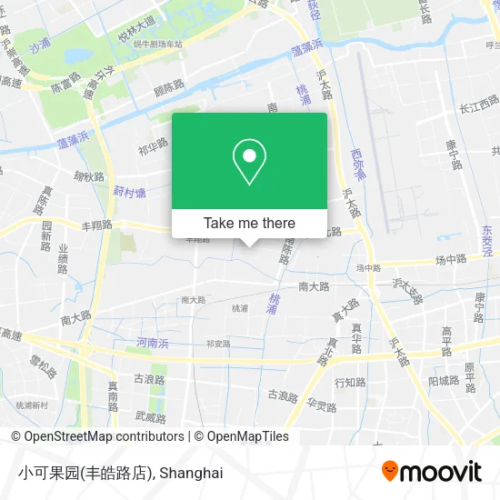 小可果园(丰皓路店) map