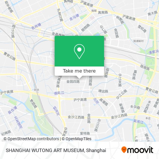 SHANGHAI WUTONG ART MUSEUM map