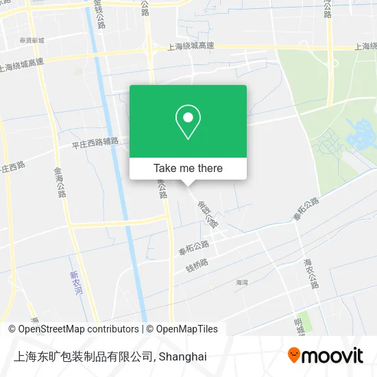 上海东旷包装制品有限公司 map